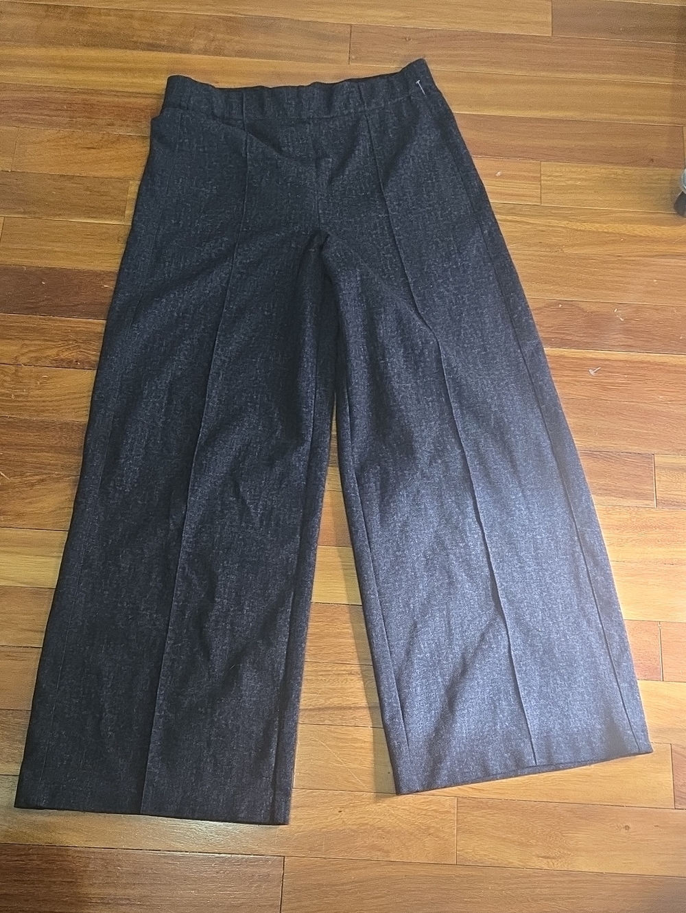 Rachel Zoe High Rise Wide-Leg Pull On Pants L